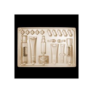 JL 27 JINLIN Disposable Package Cosmetic Gift Box High-grade PVC Plastic Blister Tray Packaging