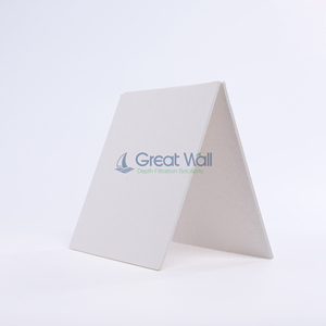 Greatwall SCH-650 Feuilles de filtre profond en pâte de bois de vigne, certifiées CE, pour alcool, épaisseur 3,6-4,0 mm, durée de vie 1,5 an, qualité alimentaire blanche - Product Image 4