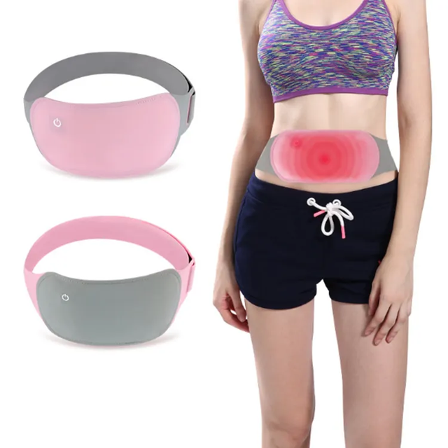 Wholesale Portable Massage Belt Usb Heat Massagr Pain Relief Heating Pads for Menstrual Cramps