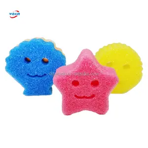 WOXIN Durable Kitchen Cleaning Scrubber Sponge absorbent polymer Sponge Kitchen cleaning sponge pad