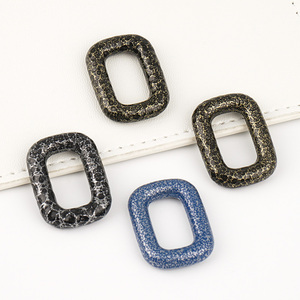 Conectores de correa de Color para bolso, hebilla cuadrada de Metal, Kit de hebillas de Metal para correa de bolso - Product Image 4