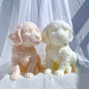 Moule à bougie en silicone pour chiot Springer Spaniel, animaux, chiots, cire de soja, décoration pour la maison pour les amoureux des chiens - Product Image 2