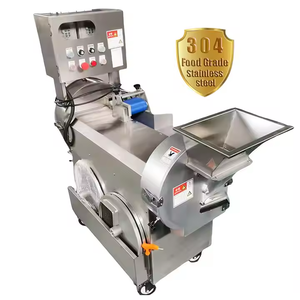 High Quality Automatic Electric Vegetable Slicer Shredder Dicer Chopper Cube Cutter Leaf Vegetable Cutting Machine for Sale - Product Image 5