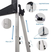 Écran de projection avec support, écran de projection extérieur de 150 pouces, écran de projection portable intérieur, écran de projection 16:9 4K, écran de cinéma avant et arrière