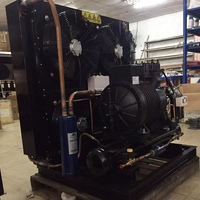 Usine directe haute efficacité 3-15Hp refroidisseur d'eau refroidi par air congélateur stockage à froid Machine unités de compresseur avec une capacité de 2,5 tonnes