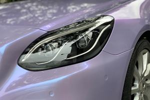 <span class=keywords><strong>Film</strong></span> décoratif automobile/<span class=keywords><strong>Film</strong></span> d'emballage de voiture Silver Illusion Purple 7.5mil Thick High Quality PET Material Color Changing UV - Product Image 5