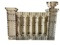 Nouveau modèle 2024 : Moule à balustre en béton Reazone RZCL01 en plastique ABS injecté, haute précision, durable, durée de vie de 3 ans, pour extérieur 3D
