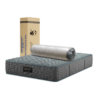 Matelas hybride orthopédique intelligent en mousse à mémoire de forme et ressorts ensachés OEM/ODM, confortable, taille Queen, pour chambre et hôtel