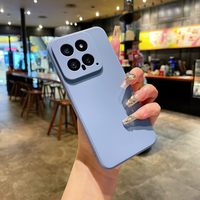 Para XiaoMi RedMi Note 14 Pro K80 10 11 11S 10s 10T 9T 8 8T 7 Pro 9A 9C 10C Poco X3Soft Solid Candy Cover Funda de silicona líquida