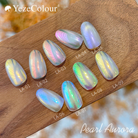 Ensemble de poudre acrylique pour ongles à effet miroir, 36 couleurs, étiquette privée personnalisée, luxe professionnel