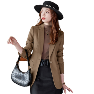 Abrigo de traje de manga larga para <span class=keywords><strong>mujer</strong></span> de negocios de alta calidad <span class=keywords><strong>2022</strong></span> - Product Image 6