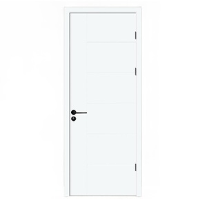 Moderne Luxe Ontwerpen Enkele Binnendeur Waterdichte Mdf Buitendeur Huizen Hotels Handmatige Opening Afgewerkt Polymeer Oppervlak - Product Image 2