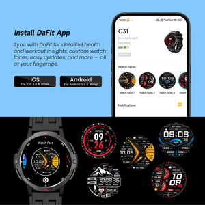 Thể Thao Chuyên Nghiệp Thông Minh Đồng Hồ C31 Bt Cuộc Gọi Định Vị Độ Cao Áp Suất Không Khí La Bàn 3ATM Không Thấm Nước <span class=keywords><strong>GPS</strong></span> Thông Minh Đồng Hồ - Product Image 6