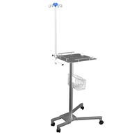Chariot médical mobile PM-001 Rainbow pour appareil chirurgical, appareil ECG, chariot métallique, chariot à main, en stock, vente en gros
