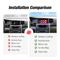 Draadloze CarPlay Apple voor Volvo V60 S60 Android Auto Plug & Play Smart Box Mirror Link AirPlay Video Interface Decoder