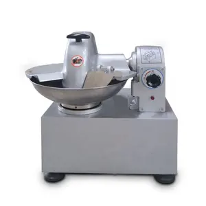 Cheaper price meat bowl cutter table top bowl chopper stainless steel vacuum Bowl Cutter Chicken Meat Cutting Machine