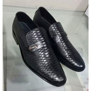 Men's Genuine <b>Leather</b> Square Toe Loafers Comfort Customizable Wholesale Elegant <b>Slip</b>-<b>On</b> s Office Parties Casual Outings Winter - Product Image 1