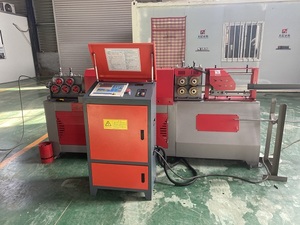 Machine à redresser les barres d'armature à conversion <span class=keywords><strong>de</strong></span> fréquence TCYT 0-106 m/min, machine à redresser et à couper les barres d'acier CNC - Product Image 3