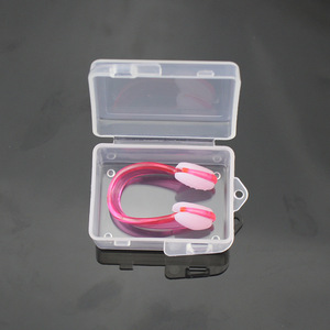 Clip para la nariz de plástico suave antideslizante para natación, buceo, adultos, niños, equipo de entrenamiento, azul, rosa, negro - Product Image 2
