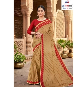 Saris de Algodón de Diseño Moderno para Mujer, Cómodos, Lujosos, Elegantes, con Protección Solar, de Secado Rápido, para Oficina, Casual, Fiestas y Eventos - Product Image 2