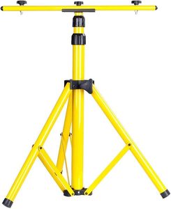 Soporte de Trípode para Reflector, Retráctil, 155 cm, para Iluminación de Trabajo, Construcción, Decoración, Enlucido, WD-570 - Product Image 1