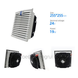 Ventilateur axial de refroidissement pour armoire d'onduleur ebmpapst K1G165-AA01-05(SK3241.124) 255*255*110mm 24V DC 19W 2830rpm 19m3/h avec roulement à billes - Product Image 2