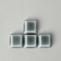 En stock – Touches de clavier en céramique craquelée rose, violette et blanche – Fabricant pour OEM