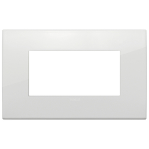 Cache-interrupteur mural Vimar Classic 4M Polar Plate 15x9.6x1.6 cm - Product Image 1