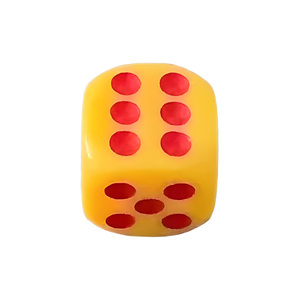 Acrylic 16Mm Nhựa Vuông Màu Đen Và Màu Đỏ Dice Set Cho Giải Trí Hội Đồng Quản Trị Du Lịch Trò Chơi Dollhouse Đồ Chơi - Product Image 6