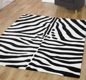 Tapis en laine jacquard fait main sur mesure, tissé plat, à poils longs, écologique, tapis de bienvenue pour intérieur - Product Image 2