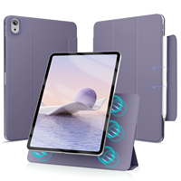Séparation spéciale en trois étapes Housse magnétique Étuis pour tablette en cuir PU pour ipad 10th 10.9 pouces