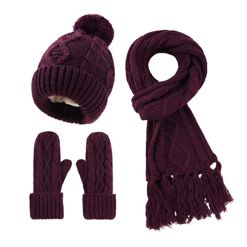 Set Invernale Bluey 3 Pezzi | Cappello Con Pompon + Sciarpa Snood Guanti Per Bambini Unisex 278453