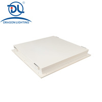 595X595 aucun clignotement 36W LED IP65 a enfoncé le voyant pour l'hôtel d'hôpital de supermarché