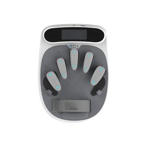 قفازات إعادة تأهيل كهربائية محمولة لتمارين اليد مع مرآة روبوتية وشاشة لمس LCD 3.5 بوصة لمرضى السكتة الدماغية - Product Image 3