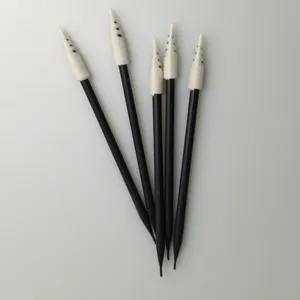 Spiral Pointed Tipped Foam Swab Watches And Small Holes Cleaning Stick
