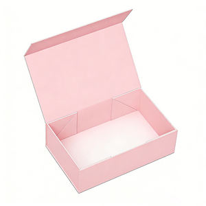 Boîtes d'emballage cadeaux personnalisées de luxe pliables en carton ondulé avec fermeture magnétique - Product Image 6