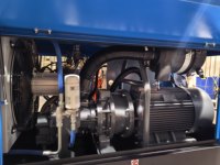 Compresseur d'air à vis diesel avec moteur PLC 375 425 460 550 600 650 CFM 12-30 Bar pour l'exploitation minière, le forage, le sablage et la construction