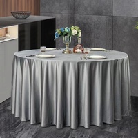 Nappe de mariage ronde anti-taches LuxuryJacquard à la mode nappe imperméable à l'huile