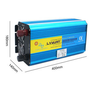 LVYUAN DC a AC Inversor de onda sinusoidal pura fuera de la red 12V a 220V 500W 1KW 2KW 3KW <span class=keywords><strong>3000</strong></span> vatios Convertidor de batería de coche de fábrica - Product Image 4