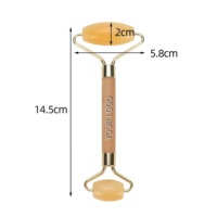 Rouleaux de Gua Sha en quartz personnalisés en forme de cœur pour le visage et les yeux, anti-rides, anti-âge, lifting du visage, usage commercial et domestique, portables