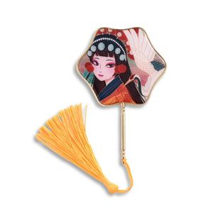 Unique Asian Nation Style Metal <b>Slim</b> Fashion Type Customized Logo Custom Color Metal Hand Held <b>Mirror</b> for Promotional Gift - Product Image 4