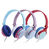 Casque filaire bon marché pour enfants et étudiants, casque supra-auriculaire pour enfants, casque pour salle de classe