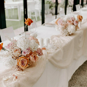 100% bông kem gạc 15ft voan vải ngà bảng Á hậu 12 ft - Product Image 4