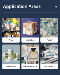 Chất lượng cao tự dính gương trống Sticker giấy đúc tráng bóng kết thúc một mặt Silicone Masking trực tiếp nhà sản xuất - Product Image 6