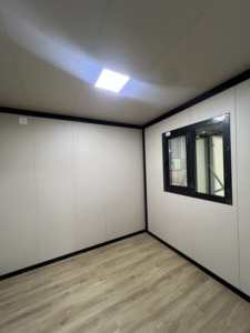 Casa Contenedor Prefabricada Apilable <span class=keywords><strong>de</strong></span> Seguridad <span class=keywords><strong>de</strong></span> 20 <span class=keywords><strong>y</strong></span> 40 pies, Expandible, Estructura Prefabricada, Hogar <span class=keywords><strong>de</strong></span> Dos Dormitorios, Construcción Inmobiliaria - Product Image 5