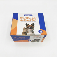 Экспресс-тест 3-в-1 для собак на CIV, CDV, CAV (антигенный) для ветеринарной диагностики