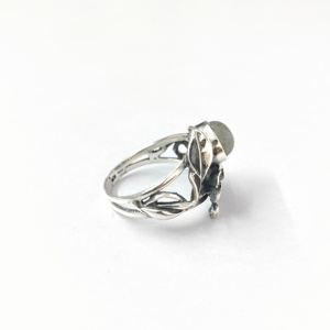 แหวนลาบราดอไรต์ เงินแท้ 925 แหวนพลอยลาบราดอไรต์ งานแฮนด์เมด คอลเลคชั่นแหวนสวย เครื่องประดับเงิน ราคาขายส่ง - Product Image 5