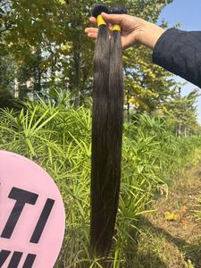 ผมคนจากกัมพูชามัดผมตรงแบบเส้นผมคนวาดสองชั้น - Product Image 2