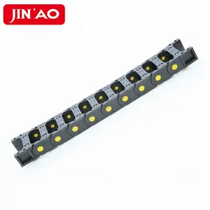 plastic cable chain cable nylon guide chain channel drag tray for cnc machine