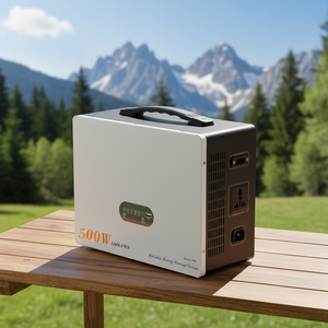 เครื่องกำเนิดพลังงานแสงอาทิตย์ดีไซน์พิเศษ 500W 1004.8Wh พร้อมรับผลิตแบรนด์ส่วนตัวสำหรับผู้ค้าส่ง - Product Image 1